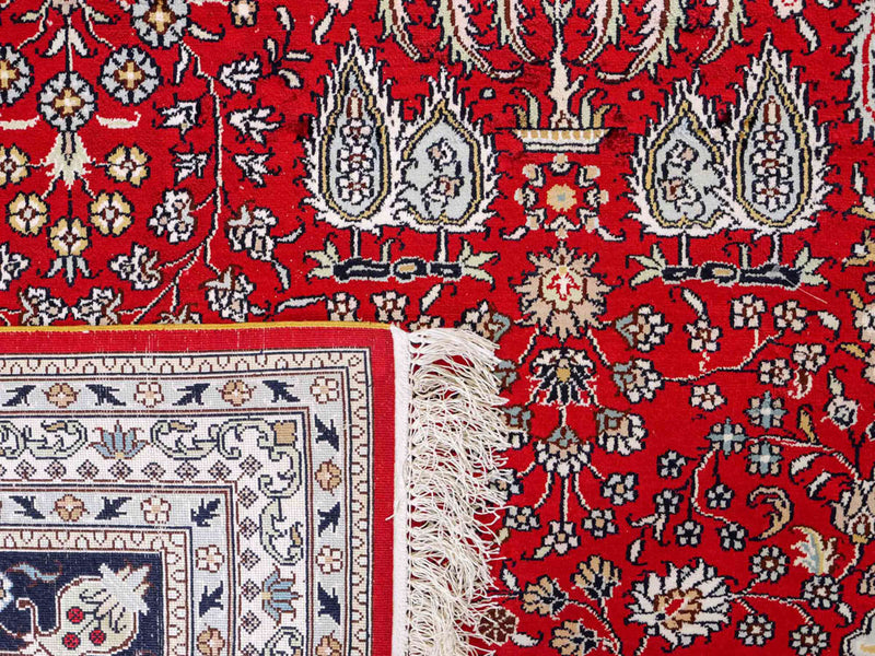 Zijden tapijt - China zijde - 370 x 272 cm - rood