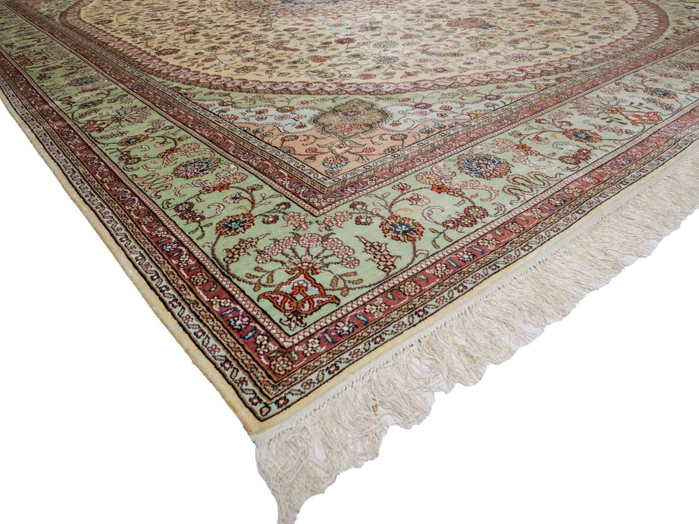 Chinese zijde Tapijt 366x277cm - Oosters Tapijt