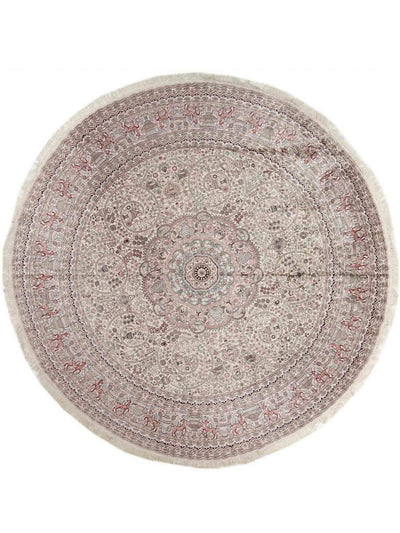 Chinese zijde Tapijt 300x300cm - Oosters Tapijt
