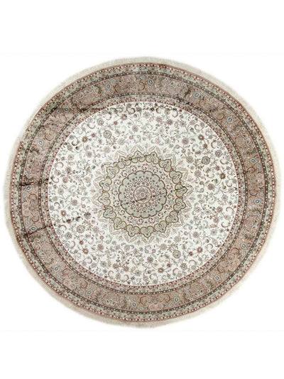 Chinese zijde Tapijt 303x303cm - Oosters Tapijt
