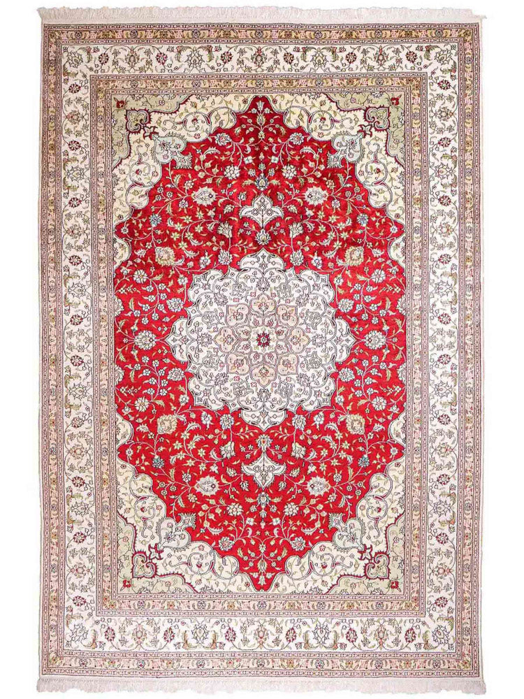 China Seide Tapijt 276x182cm - Oosters Tapijt