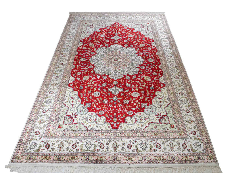 China Seide Tapijt 276x182cm - Oosters Tapijt