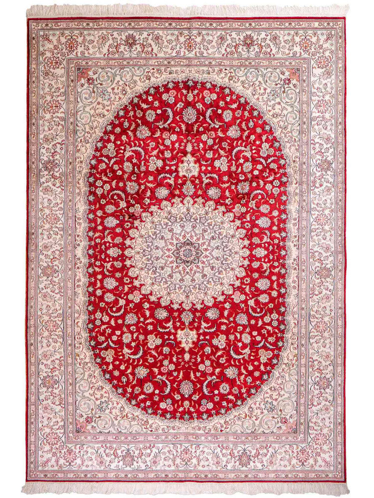Chinese zijde Tapijt 263x180cm - Oosters Tapijt