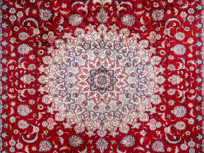 Chinese zijde Tapijt 263x180cm - Oosters Tapijt