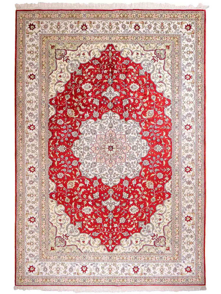 Chinese zijde Tapijt 272x188cm - Oosters Tapijt