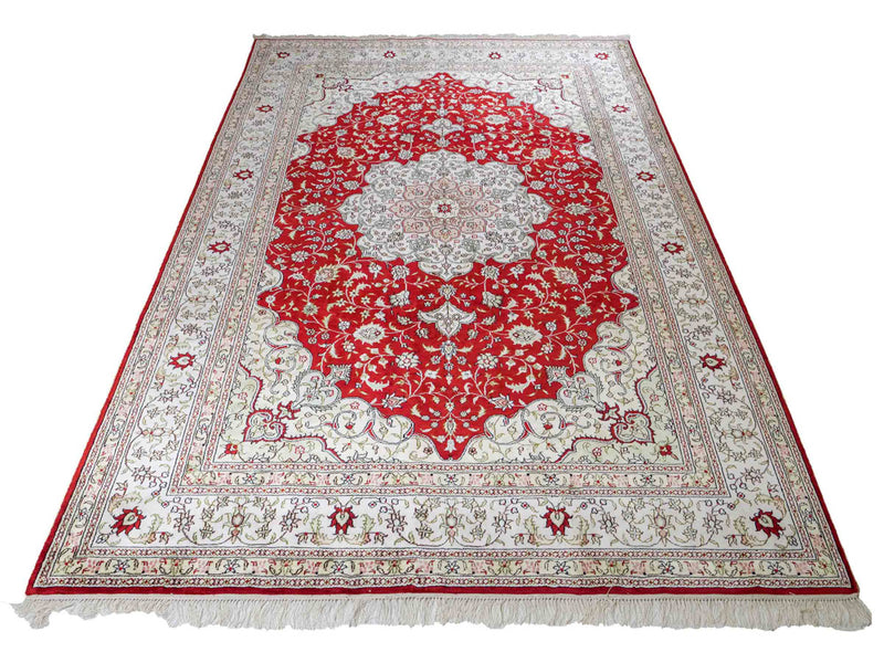 Chinese zijde Tapijt 272x188cm - Oosters Tapijt