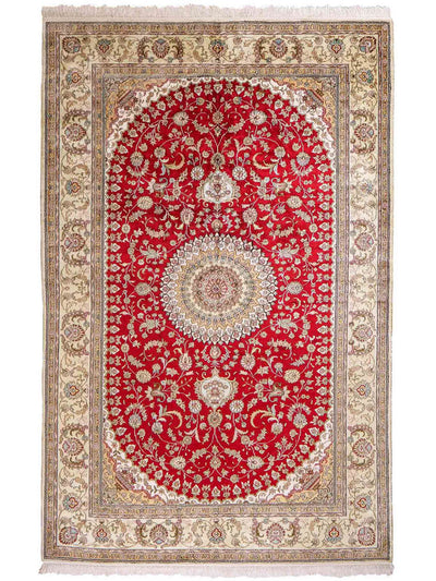 Chinese zijde Tapijt 153x240cm - Oosters Tapijt