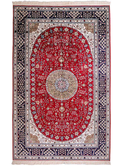 Chinese zijde Tapijt 152x246cm - Oosters Tapijt