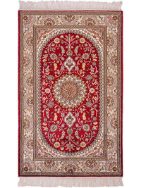 Chinese zijde Tapijt 120x75cm - Oosters Tapijt – product image