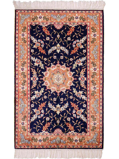 Chinese zijde Tapijt 78x122cm - Oosters Tapijt