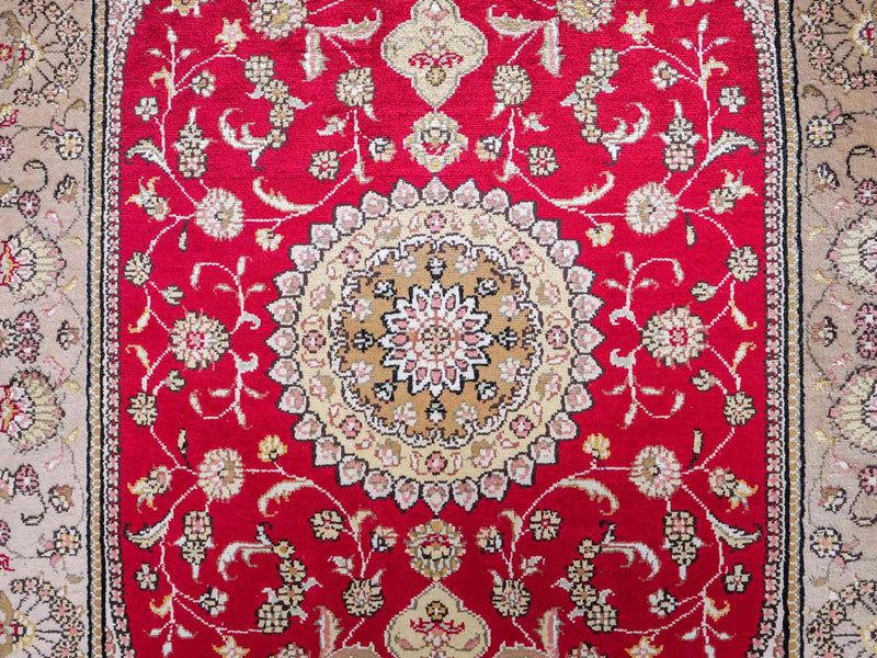 China Seide Tapijt 121x78cm - Oosters Tapijt