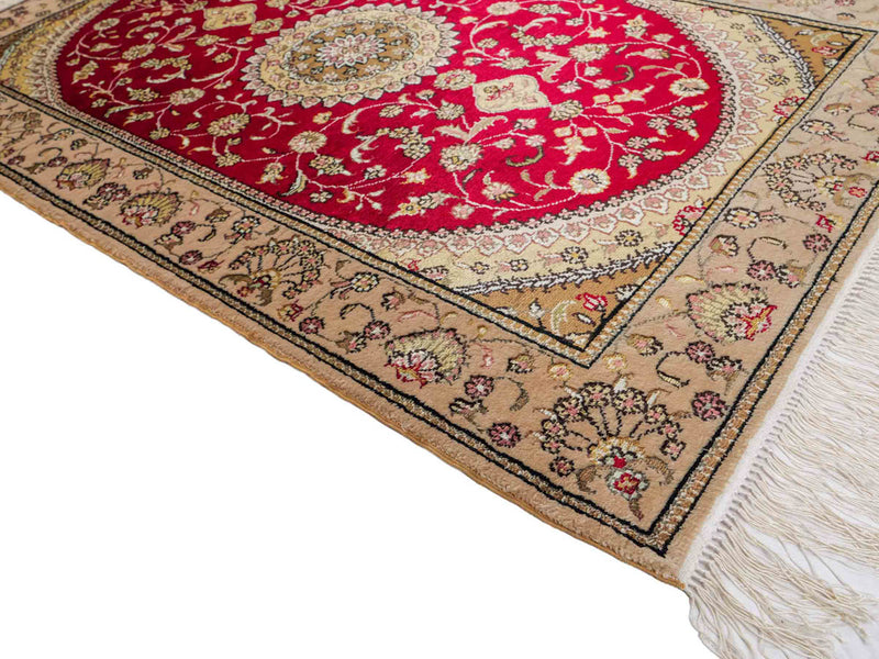 China Seide Tapijt 121x78cm - Oosters Tapijt