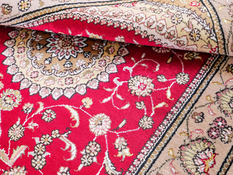 China Seide Tapijt 121x78cm - Oosters Tapijt