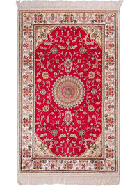 Chinese zijde Tapijt 120x76cm - Oosters Tapijt – product image