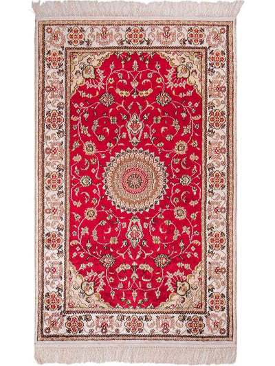 Chinese zijde Tapijt 76x120cm - Oosters Tapijt
