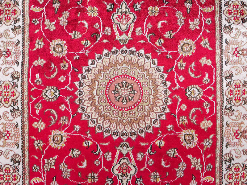 Chinese zijde Tapijt 120x76cm - Oosters Tapijt