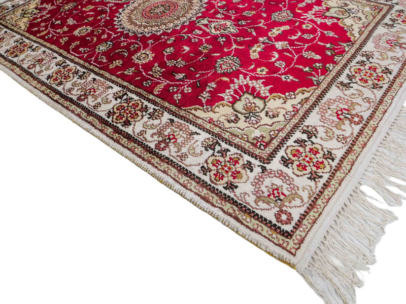 Chinese zijde Tapijt 120x76cm - Oosters Tapijt