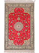 Chinese zijde Tapijt 122x78cm - Oosters Tapijt