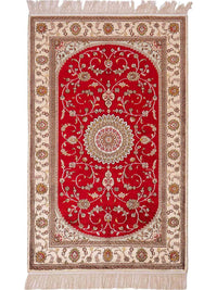 China Seide Tapijt 122x76cm - Oosters Tapijt – product image