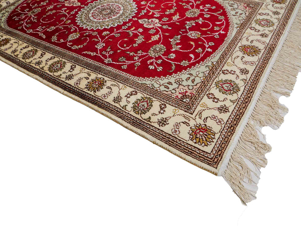 China Seide Tapijt 122x76cm - Oosters Tapijt
