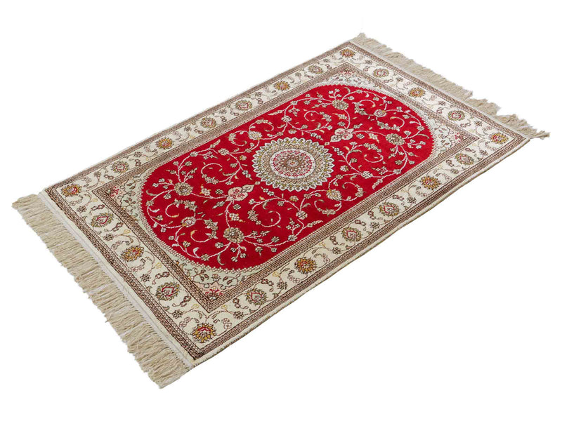 China Seide Tapijt 122x76cm - Oosters Tapijt