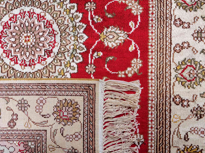 China Seide Tapijt 122x76cm - Oosters Tapijt