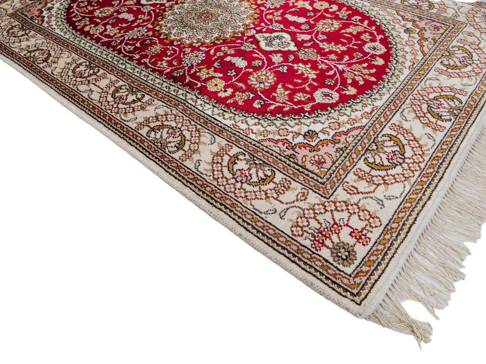 Chinese zijde Tapijt 120x78cm - Oosters Tapijt