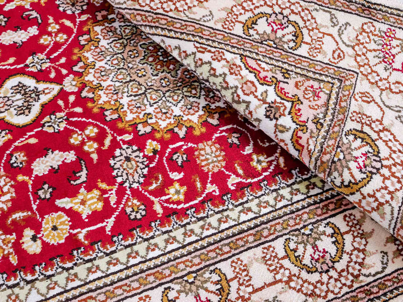 Chinese zijde Tapijt 120x78cm - Oosters Tapijt
