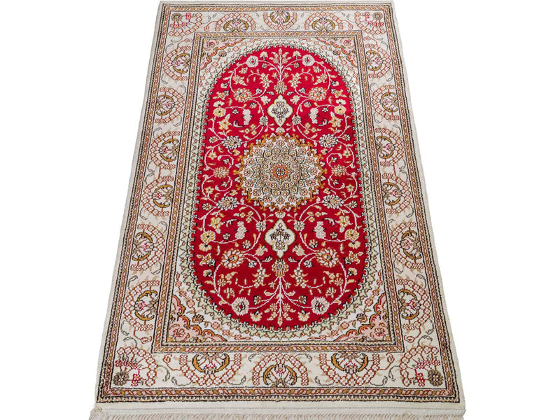 Chinese zijde Tapijt 120x78cm - Oosters Tapijt