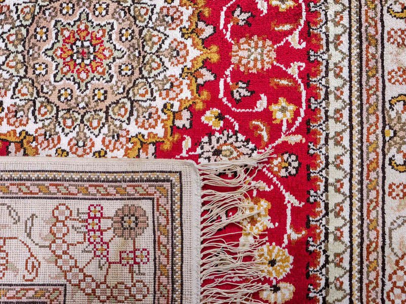 Chinese zijde Tapijt 120x78cm - Oosters Tapijt