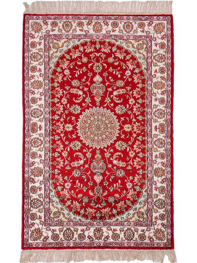 Chinese zijde Tapijt 76x119cm - Oosters Tapijt