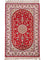 Zijden tapijt - China zijde - 119 x 76 cm - rood