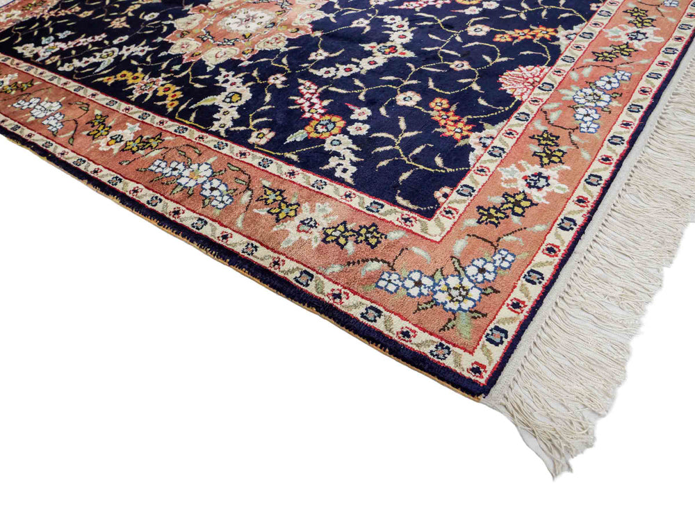 Chinese zijde Tapijt 123x78cm - Oosters Tapijt