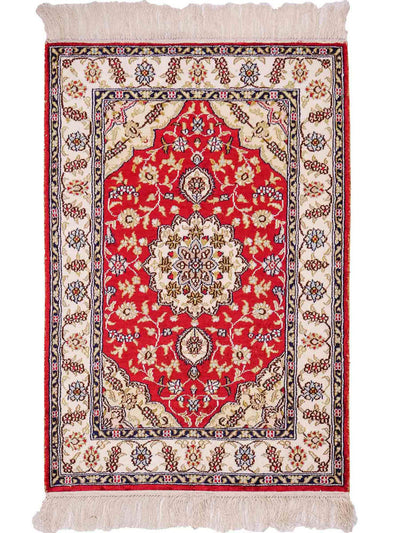 Chinese zijde Tapijt 60x89cm - Oosters Tapijt
