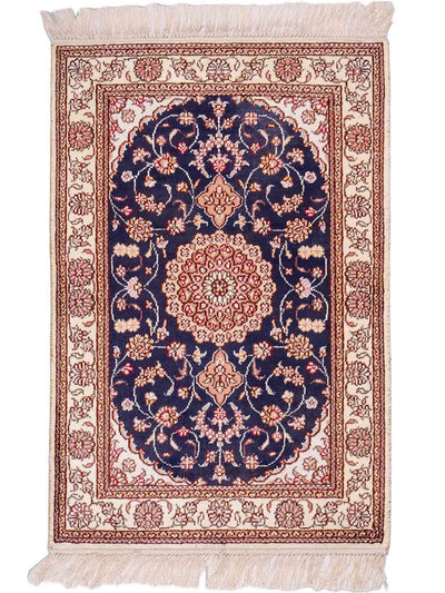 Chinese zijde Tapijt 62x92cm - Oosters Tapijt