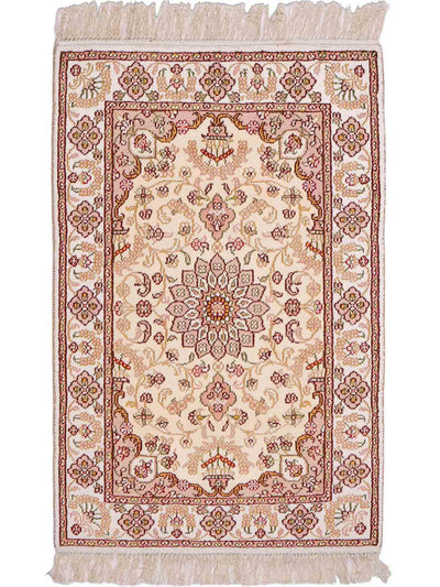 Chinese zijde Tapijt 60x89cm - Oosters Tapijt