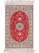 Zijden tapijt - China zijde - 89 x 62 cm - rood