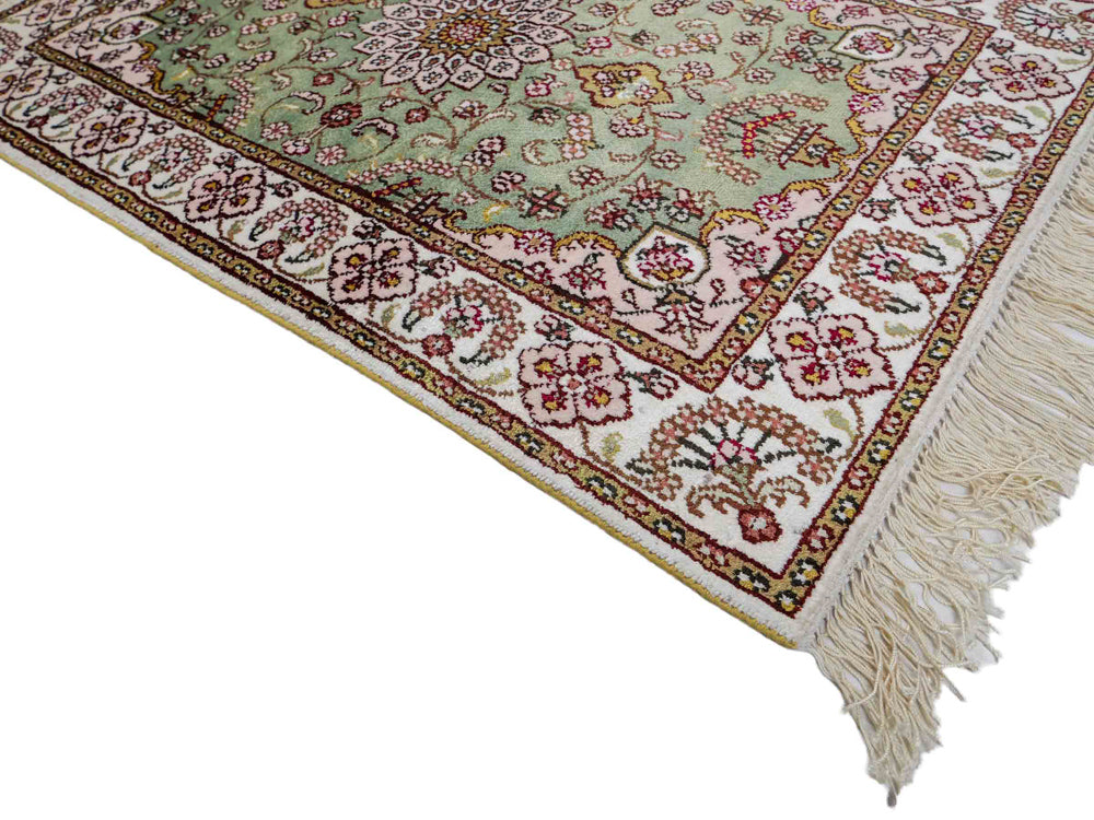 China Seide Tapijt 92x63cm - Oosters Tapijt