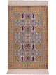 Zijden tapijt - China zijde - 92 x 64 cm - veelkleurig