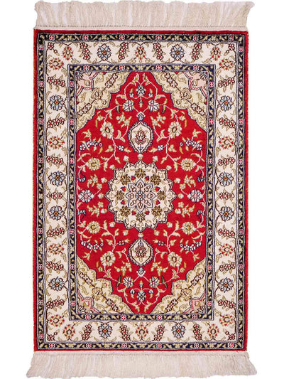 Chinese zijde Tapijt 60x92cm - Oosters Tapijt