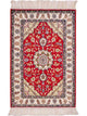 Zijden tapijt - China zijde - 92 x 60 cm - rood