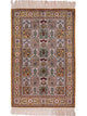 Chinese zijde Tapijt 92x62cm - Oosters Tapijt