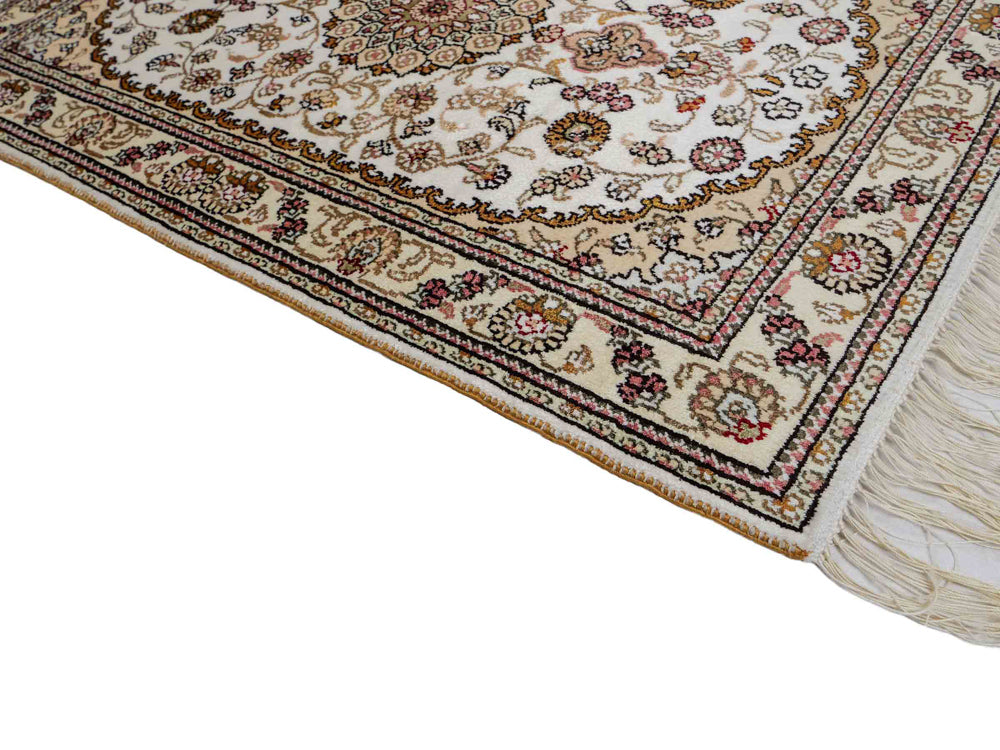 China Seide Tapijt 93x63cm - Oosters Tapijt