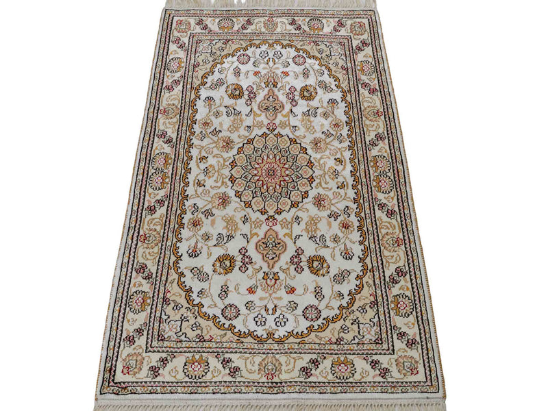 China Seide Tapijt 93x63cm - Oosters Tapijt