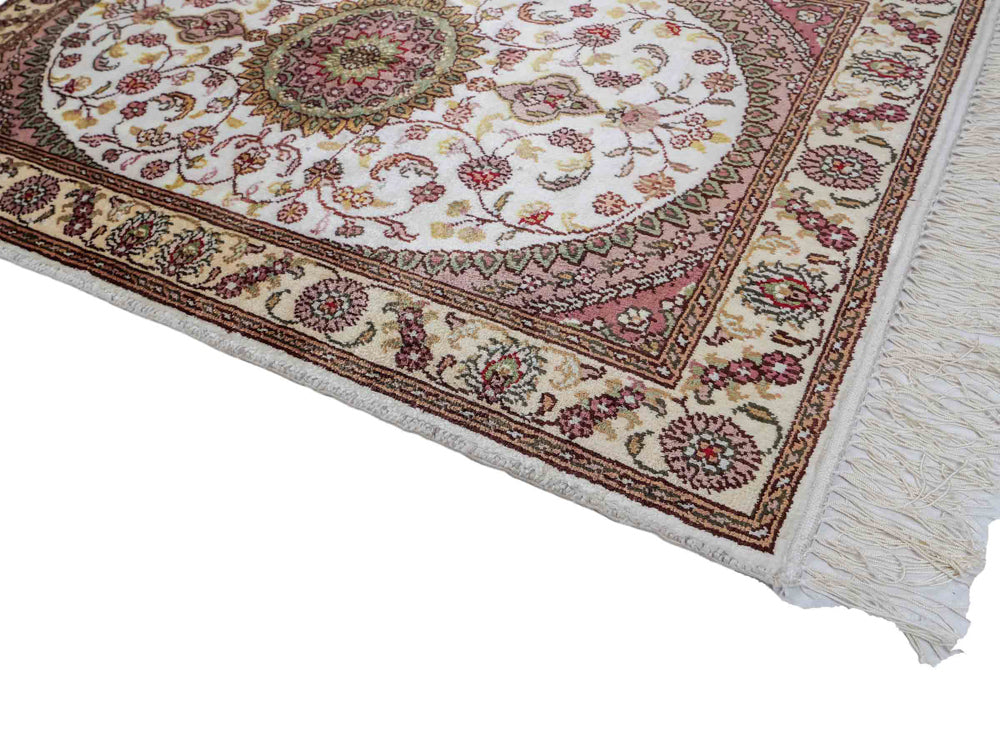 China Seide Tapijt 90x59cm - Oosters Tapijt