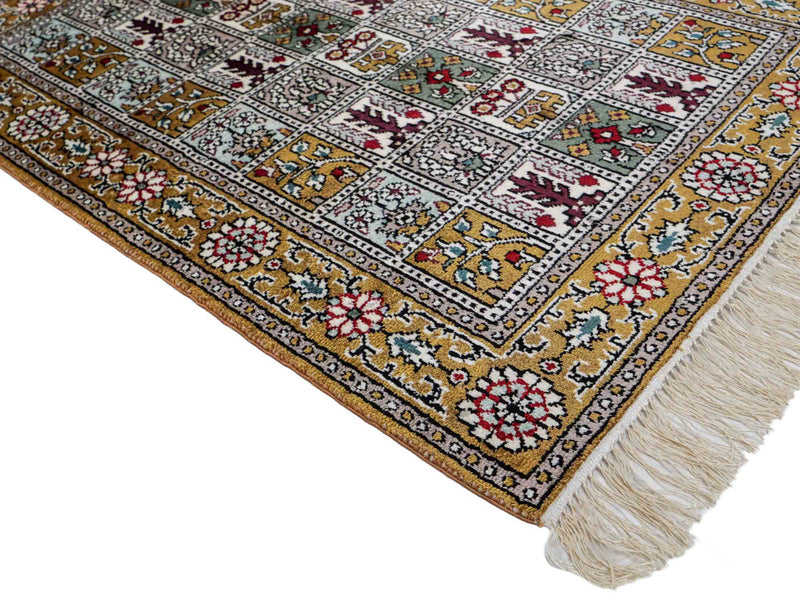 China Seide Tapijt 92x63cm - Oosters Tapijt