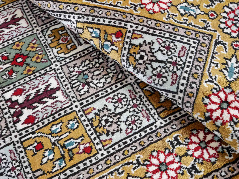 China Seide Tapijt 92x63cm - Oosters Tapijt