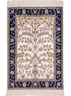 Zijden tapijt - China zijde - 90 x 62 cm - beige