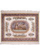 Zijden tapijt - China zijde - 121 x 95 cm - beige