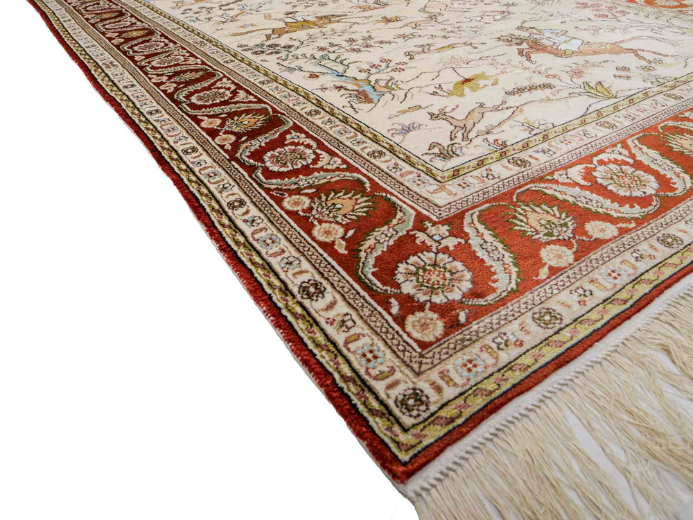 China Seide Tapijt 178x123cm - Oosters Tapijt
